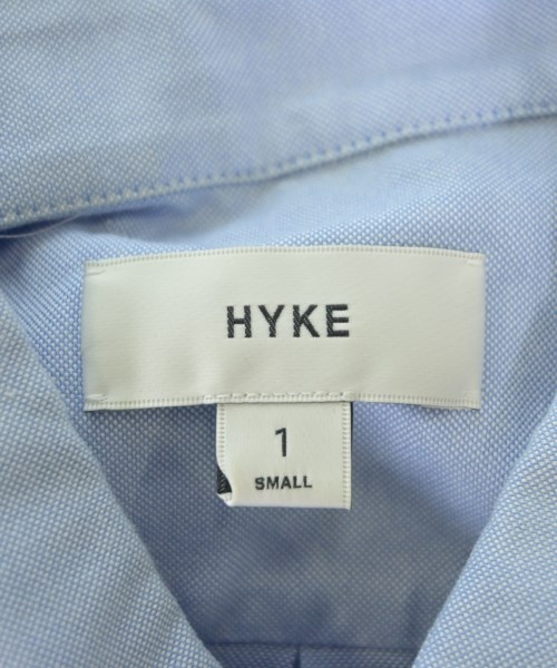 HYKE（ハイク）カジュアルシャツ 青 サイズ:1(S位) レディース/2200718972042