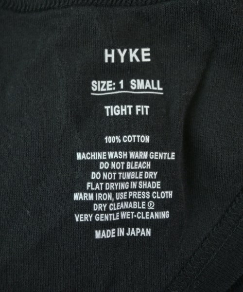 HYKE（ハイク）タンクトップ 黒 サイズ:1(S位) レディース/2200719384097