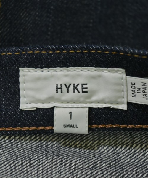 HYKE（ハイク）デニムパンツ 紺 サイズ:1(S位) レディース/2200719569036