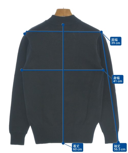 HYKE（ハイク）ニット・セーター 紺 サイズ:1(S位) レディース/2200634548093