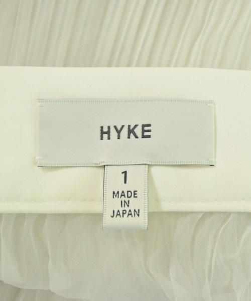 HYKE（ハイク）ロング・マキシ丈スカート 白 サイズ:1(S位) レディース/2200636605046