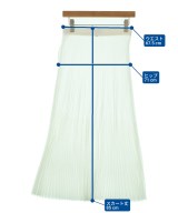 HYKE（ハイク）ロング・マキシ丈スカート 白 サイズ:1(S位) レディース/2200636605046