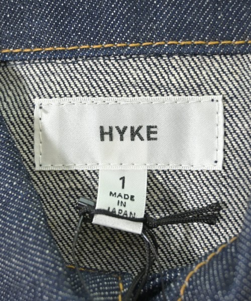 HYKE（ハイク）デニムジャケット 紺 サイズ:1(S位) レディース/2200636643109