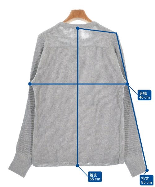 HYKE（ハイク）Tシャツ・カットソー グレー サイズ:1(S位) レディース/2200638430240