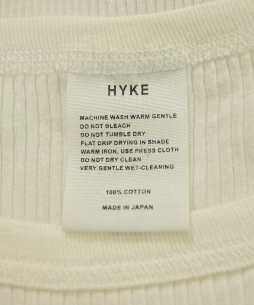 HYKE（ハイク）Tシャツ・カットソー 白 サイズ:-(XS位) レディース/2200628470133