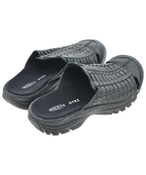 HYKE（ハイク）サンダル 黒 サイズ:24.5cm レディース/2200633836108