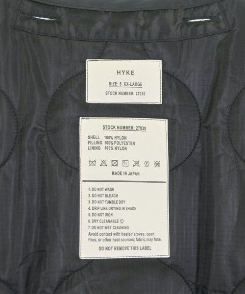 HYKE（ハイク）その他 黒 サイズ:5(XXL位) メンズ/2200642210074
