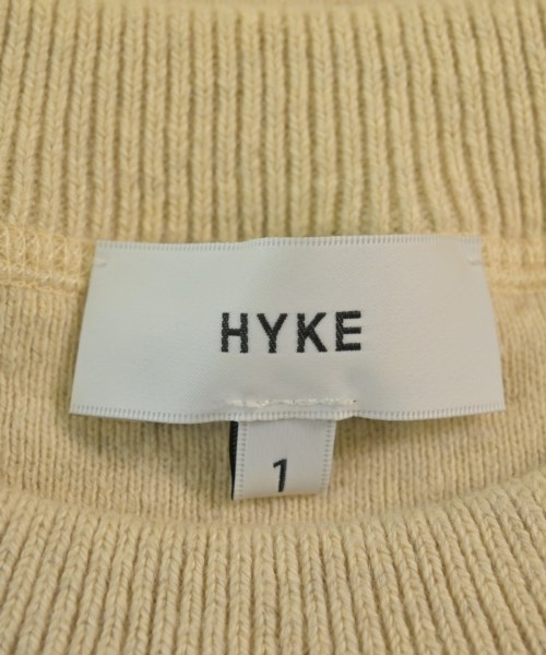 HYKE（ハイク）ニット・セーター ベージュ サイズ:1(S位) レディース/2200632502035
