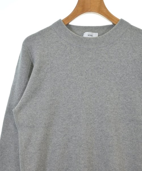 HYKE（ハイク）ニット・セーター グレー サイズ:1(M位) レディース/2200646980027