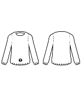 HYKE（ハイク）ニット・セーター グレー サイズ:1(M位) レディース/2200646980027