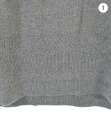 HYKE（ハイク）ニット・セーター グレー サイズ:1(M位) レディース/2200646980027