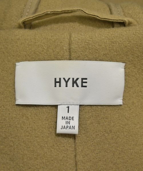 HYKE（ハイク）ダッフルコート ベージュ サイズ:1(S位) レディース/2200647184011