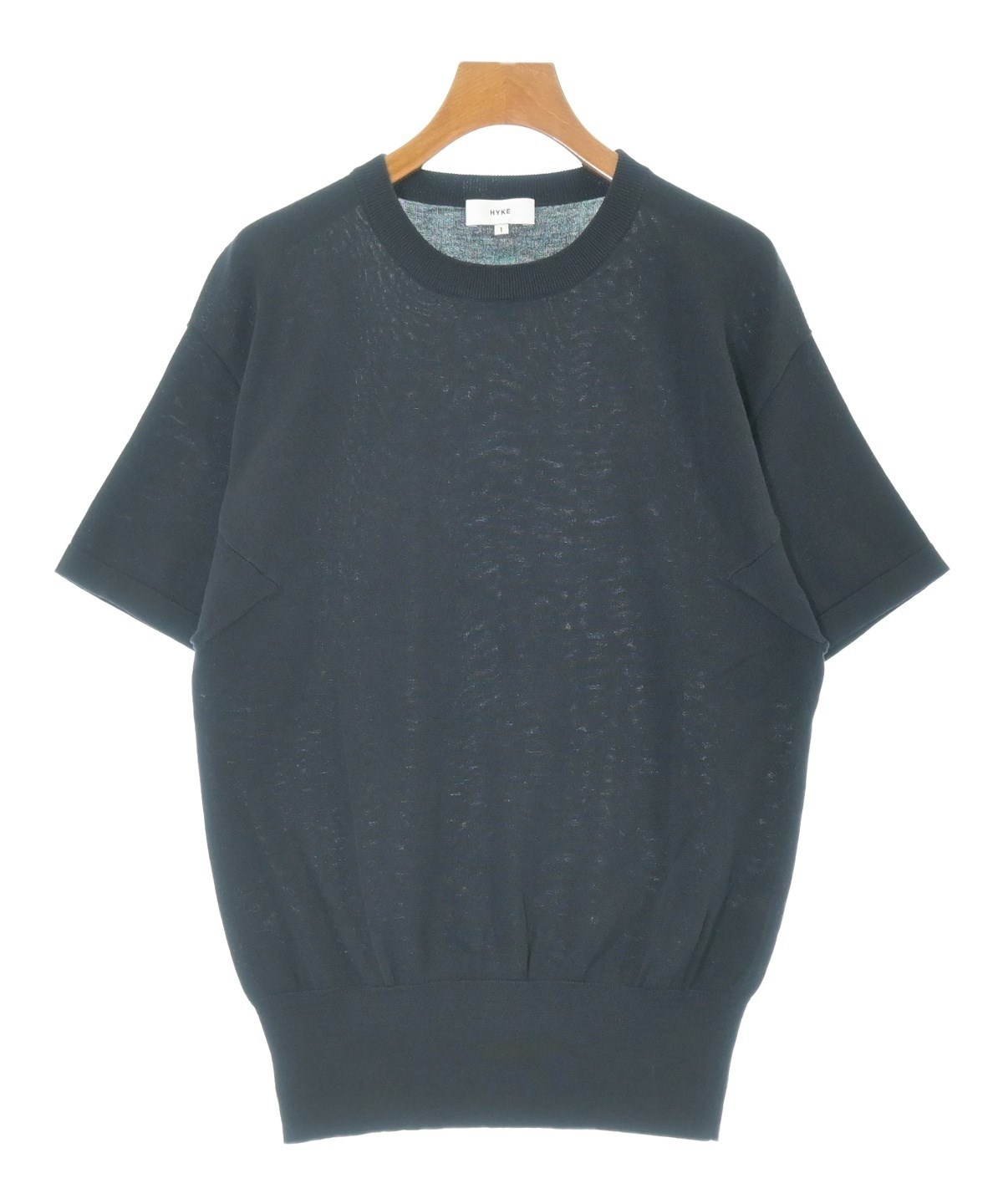 HYKE（ハイク）ニット・セーター 黒 サイズ:1(S位) レディース