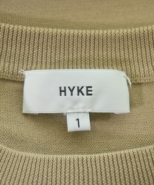 HYKE（ハイク）ニット・セーター ベージュ サイズ:1(S位) レディース/2200638049114