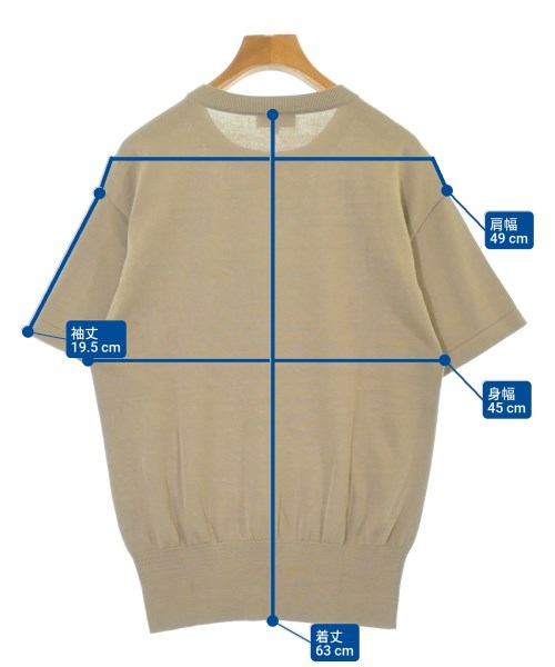 HYKE（ハイク）ニット・セーター ベージュ サイズ:1(S位) レディース/2200638049114
