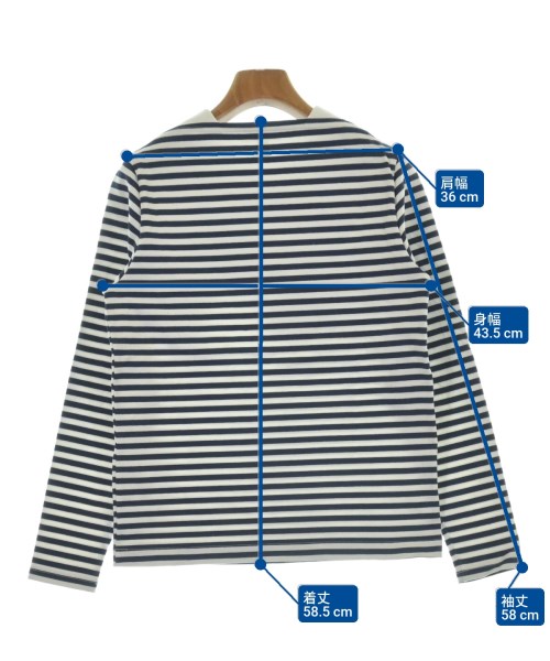 HYKE（ハイク）Tシャツ・カットソー 紺 サイズ:1(S位) レディース/2200647359020