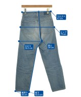 HYKE（ハイク）デニムパンツ 青 サイズ:27(M位) レディース/2200647403037