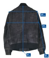 HYKE（ハイク）ブルゾン 紺 サイズ:2(M位) レディース/2200647344088