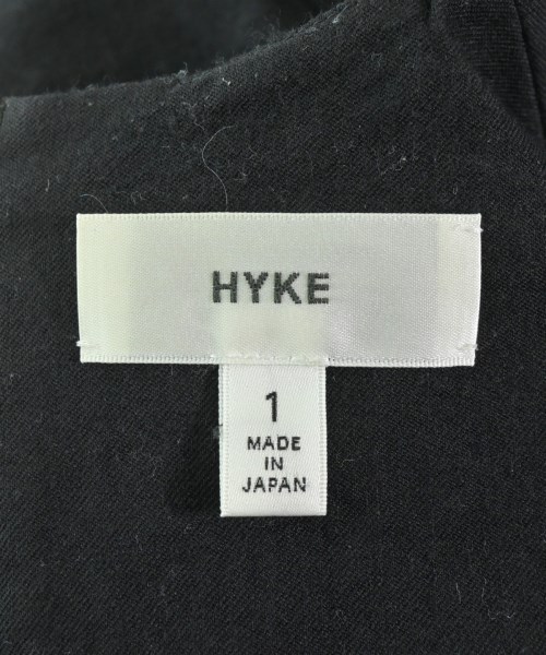 HYKE（ハイク）ワンピース 黒 サイズ:1(S位) レディース/2200647344323