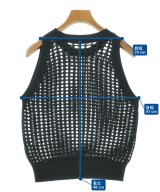 HYKE（ハイク）ベスト 黒 サイズ:1(S位) レディース/2200648075066