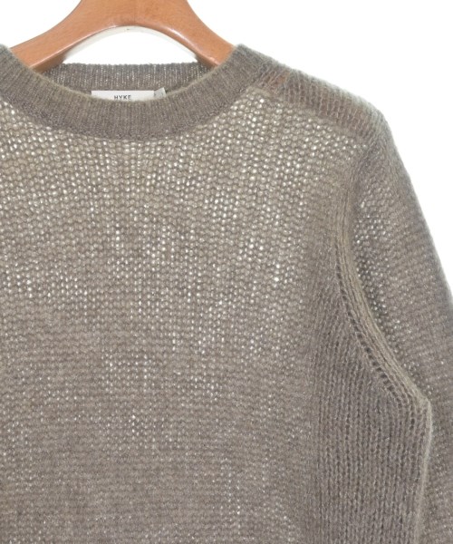 HYKE（ハイク）ニット・セーター 茶 サイズ:S レディース/2200648863038