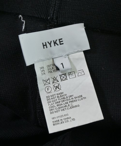 HYKE（ハイク）その他 黒 サイズ:1(S位) レディース/2200638724547