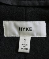 HYKE（ハイク）ダッフルコート 黒 サイズ:1(S位) レディース/2200641117039