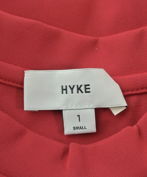 HYKE（ハイク）カジュアルシャツ 赤 サイズ:1(S位) レディース/2200639071145