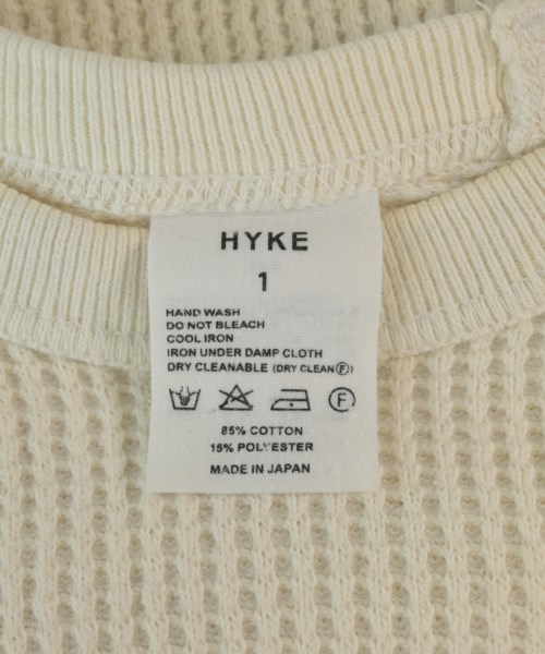 HYKE（ハイク）Tシャツ・カットソー 白 サイズ:1(S位) レディース/2200643962057