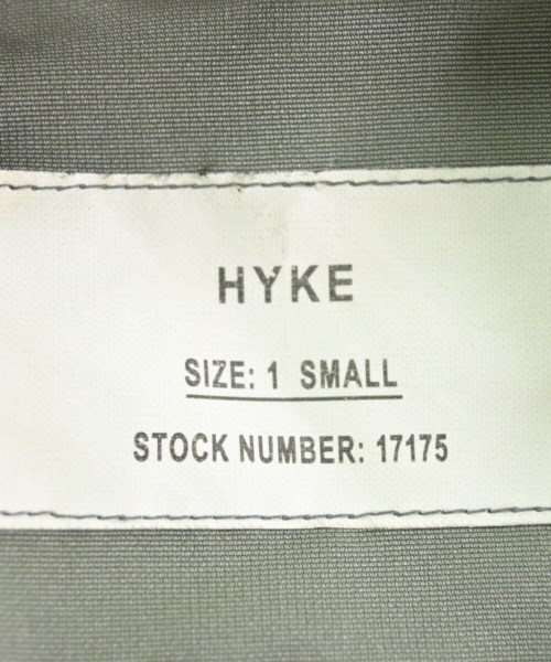 HYKE（ハイク）コート グレー サイズ:1(S位) レディース/2200641017018