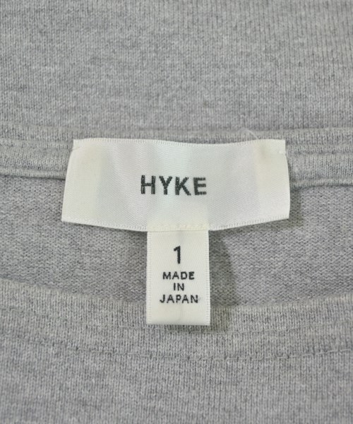 HYKE（ハイク）Tシャツ・カットソー グレー サイズ:1(S位) レディース/2200650070011