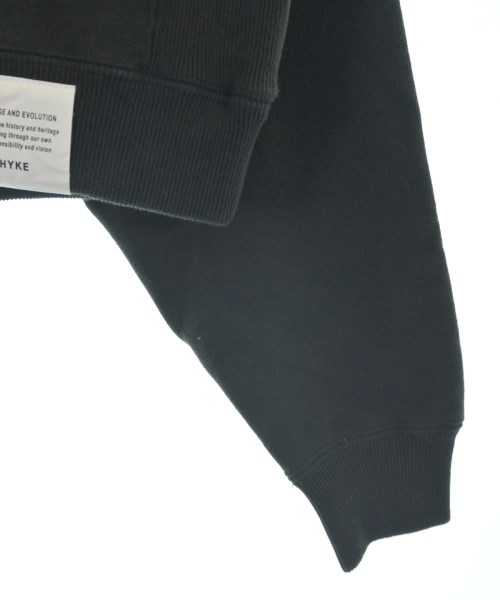 HYKE（ハイク）スウェット 黒 サイズ:1(S位) レディース/2200651490030