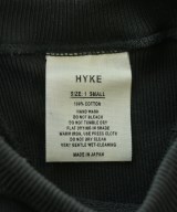 HYKE（ハイク）スウェット 黒 サイズ:1(S位) レディース/2200651490030