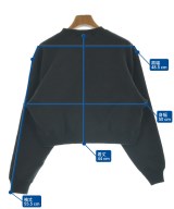 HYKE（ハイク）スウェット 黒 サイズ:1(S位) レディース/2200651490030