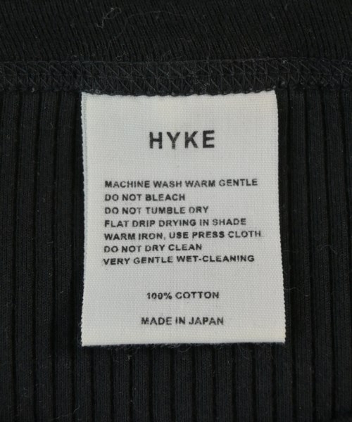 HYKE（ハイク）Tシャツ・カットソー 黒 サイズ:-(S位) レディース/2200651490047