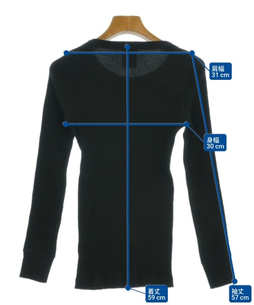 HYKE（ハイク）Tシャツ・カットソー 黒 サイズ:-(S位) レディース/2200651490047