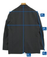 HYKE（ハイク）テーラードジャケット 黒 サイズ:1(S位) レディース/2200645018035