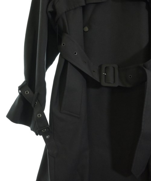 HYKE（ハイク）チェスターコート 黒 サイズ:1(S位) レディース/2200651801010