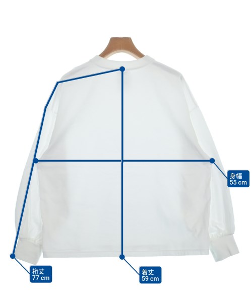 HYKE（ハイク）Tシャツ・カットソー 白 サイズ:1(S位) レディース/2200651933087