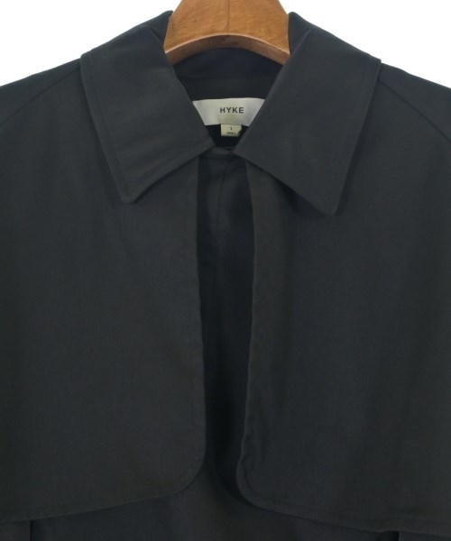 HYKE（ハイク）トレンチコート 黒 サイズ:1(S位) レディース/2200652027013