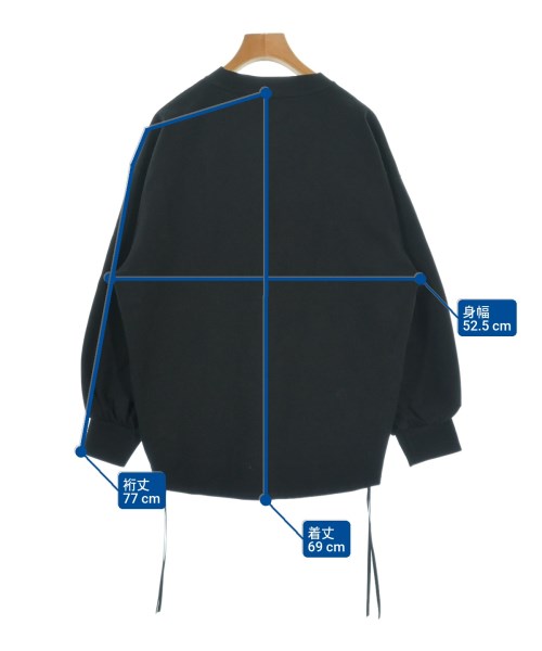 HYKE（ハイク）パーカー 黒 サイズ:2(M位) レディース/2200652450026