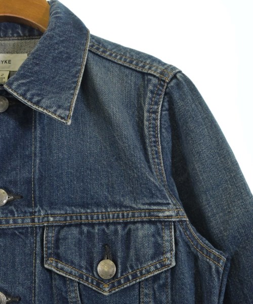 HYKE（ハイク）デニムジャケット 紺 サイズ:2(M位) レディース/2200646192024