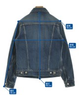 HYKE（ハイク）デニムジャケット 紺 サイズ:2(M位) レディース/2200646192024