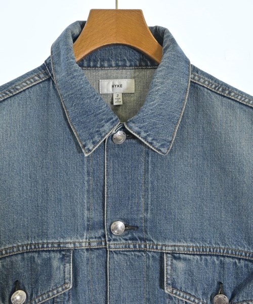 HYKE（ハイク）デニムジャケット 青 サイズ:2(M位) レディース/2200652623017