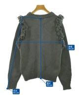 HYKE（ハイク）ニット・セーター グレー サイズ:1(S位) レディース/2200635295019