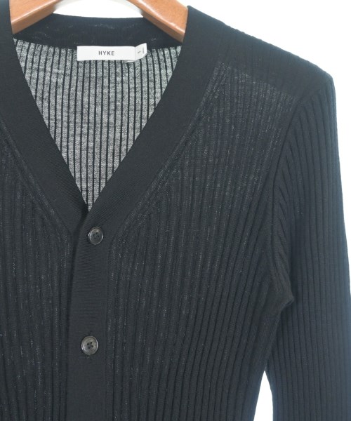 HYKE（ハイク）カーディガン 黒 サイズ:1(S位) レディース/2200641665035