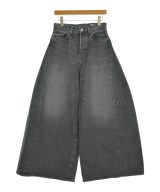 HYKE（ハイク）デニムパンツ 黒 サイズ:1(S位) レディース/2200641665110