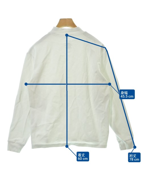 HYKE（ハイク）Tシャツ・カットソー 白 サイズ:4(XL位) メンズ/2200653351094