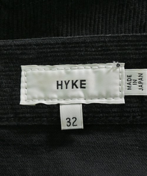 HYKE（ハイク）チノパン 黒 サイズ:32(S位) メンズ/2200653432083