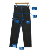 HYKE（ハイク）チノパン 黒 サイズ:32(S位) メンズ/2200653432083